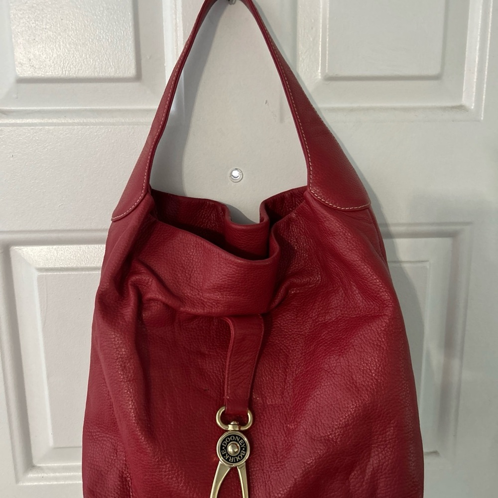 Red Leather Women's Bag